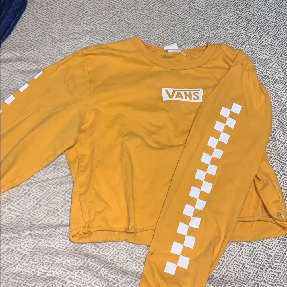 Cropped vans long sleeve